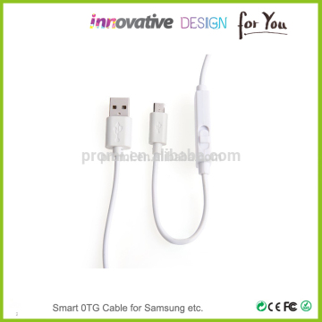Magic mini USB 2.0 OTG cable with three operation modes.