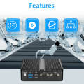 2lan 2com Fanless Industrial PC Windows 10