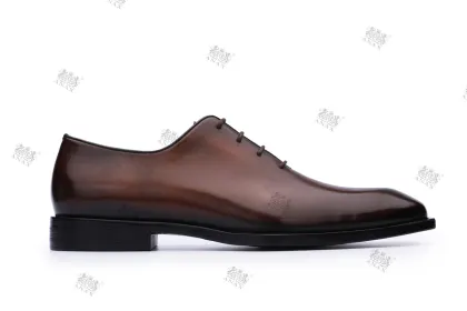 Business Formal Wear Lace-up Men′ S Leather Shoes