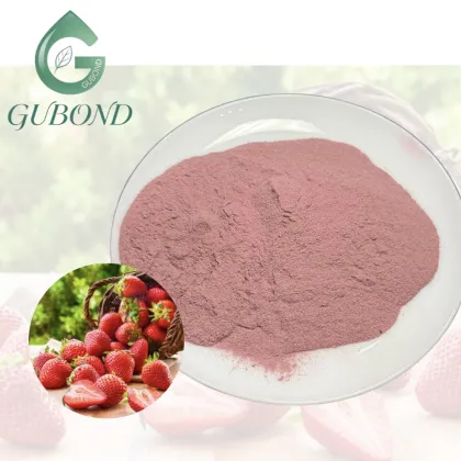 Spray-Dried Strawberry Fruit Powder with Anthocyanins