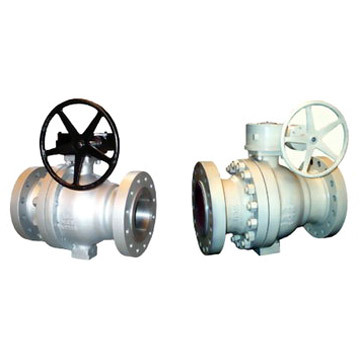 2pcs Trunnion Ball Valve