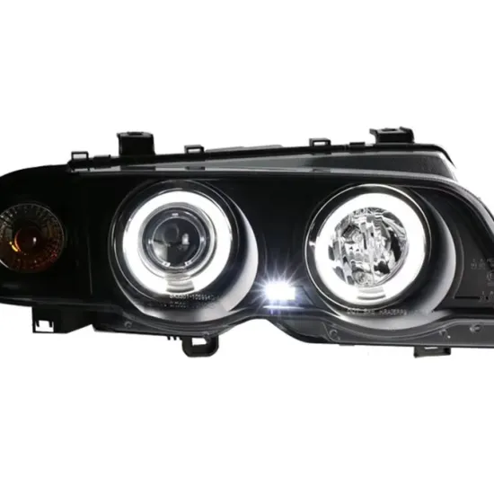 BMW E46 318 320 323 325 330CI 4 Door Headlamps with Angel Eyes (1998-2001)