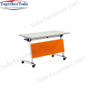 China Classrom Student Table College Desk With Move Wheels Factory