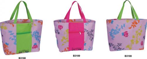 महिलाओं के रंगीन हैंडबैग / समुद्र तट बैग