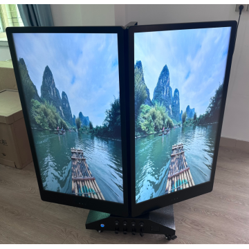 פרסום חוצות חיצוני שילוט LCD דו צדדי