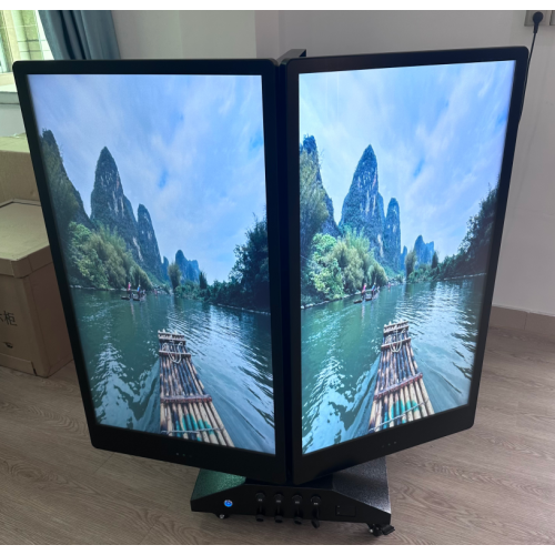 פרסום חוצות חיצוני שילוט LCD דו צדדי