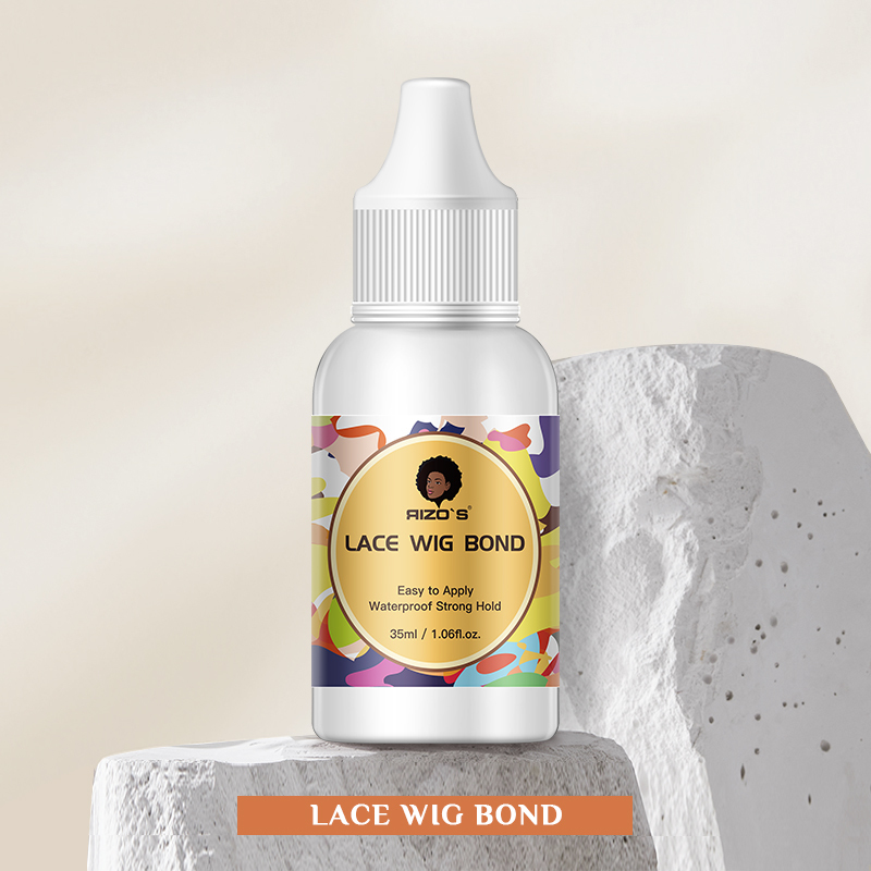 RIZO'S Private Label Plant Extract Invisible Waterproof Lace Adhesive Dermatologist Tested Gentle For Scalp Wig Glue