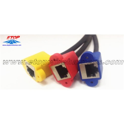 Molded RJ45 Connector Harness Adapter