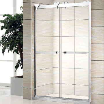 6mm 8mm Frosted Glass Sliding Partition Shower Door