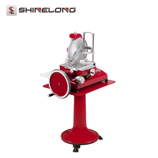 Commercial Flywheel Manual Fresh Meat Slicer
