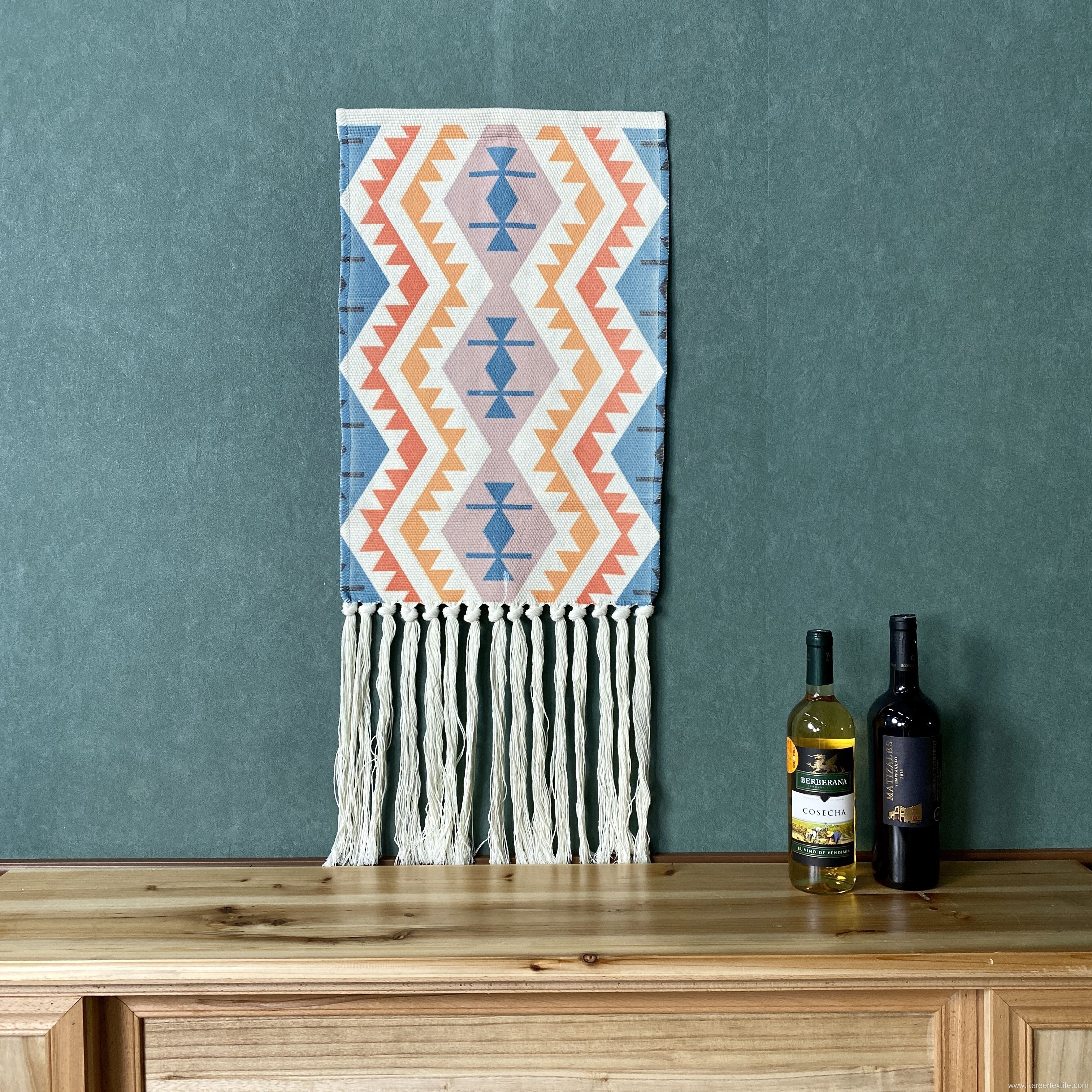 Cotton Wall Hanging Woven Tapestry Tufted Wall Hanging