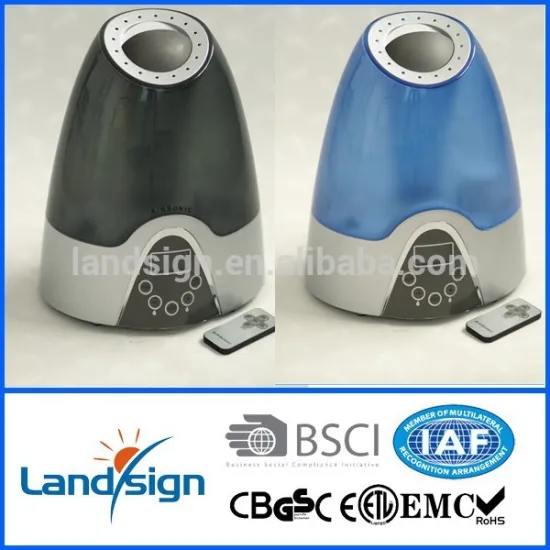 CIXI Landsign remote controlled mist humidifier with nano oxygen water