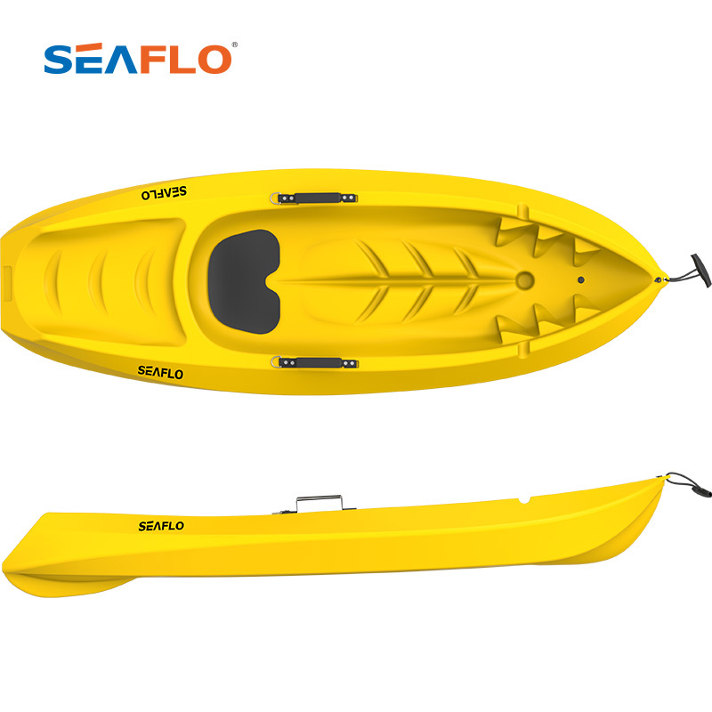Portable Plastic Kayak for Kids' Recreational Fun