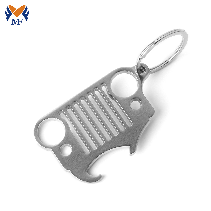 Personalized Bottle Opener Keychain No Minimum