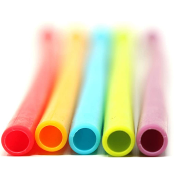 Long Length Replacement Silicone Reusable Straws