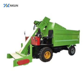 Night Soil Collector: Easy Operation Poultry Manure Cleaning Truck for Dairy Farms