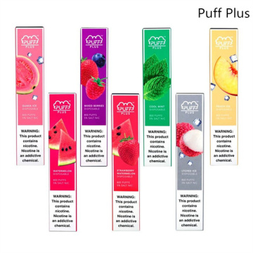 Puff Plus Disposable E Cigs 5% Nic