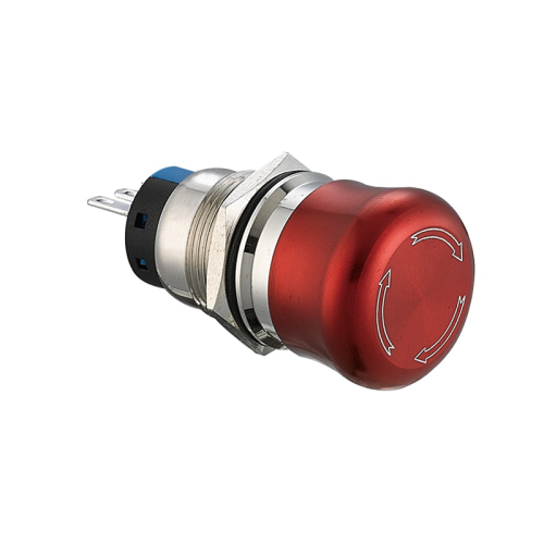 Падтрыманая кнопка прыпынку металу для металу