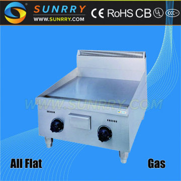 Commercial cast iron gas griddle with flat square plate gas griddle (SY-GR565C SUNRRY)