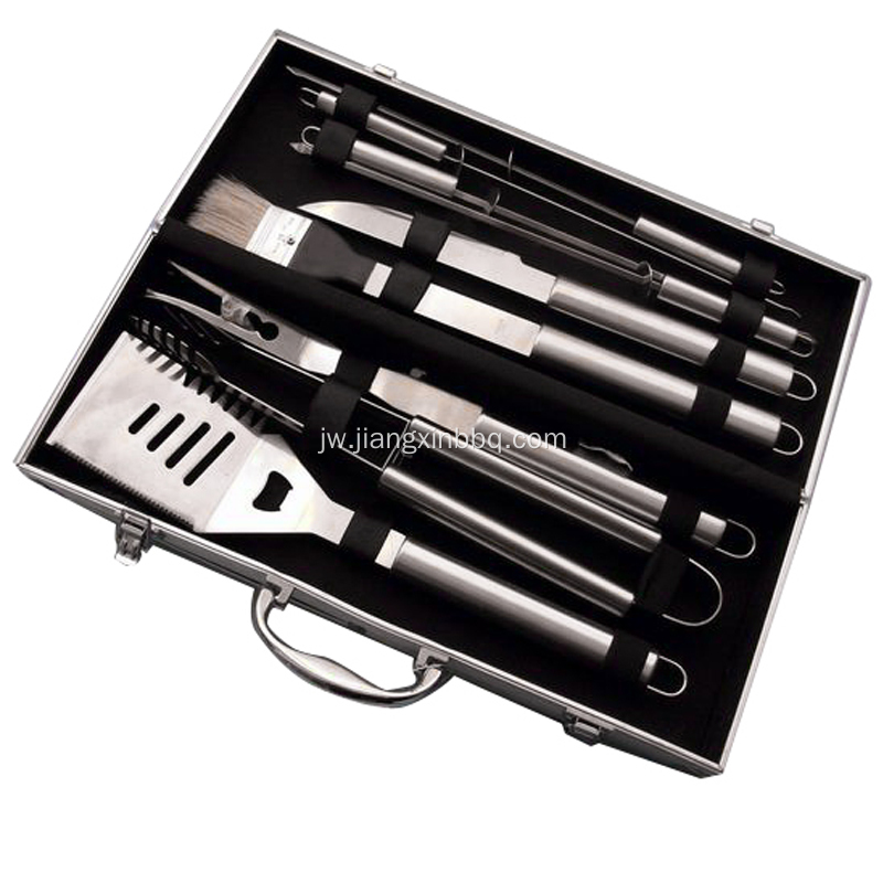 6 PCS BBQ Tools Kanthi Aluminium Case
