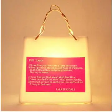 Children\'s bedside lamp Handbag Ceramic Table Lamp