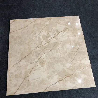 Premium 800x800 Golden Line Floor Tile for Hotel Flooring
