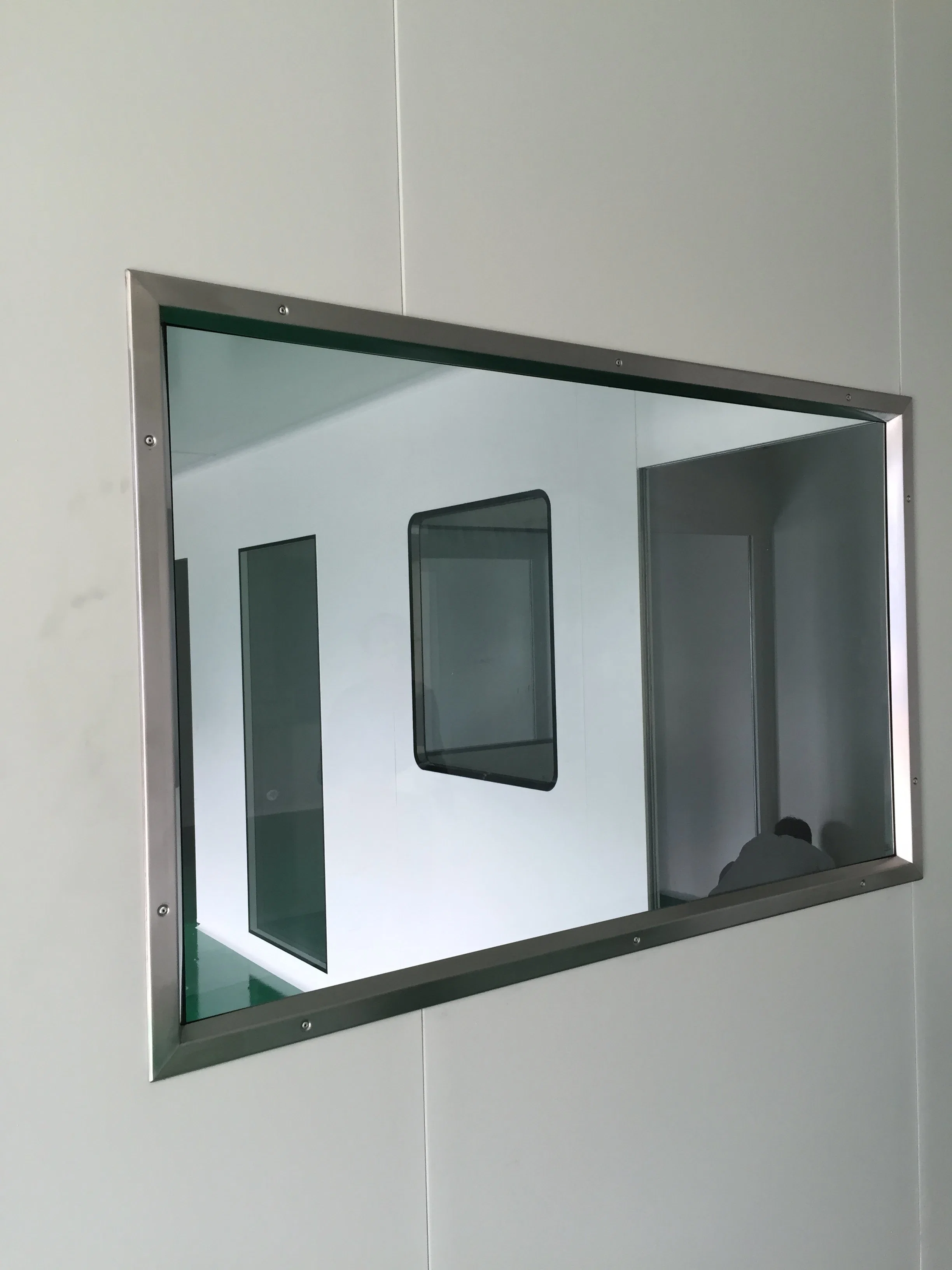 Ventana de acero de vidrio para sala de limpieza farmacéutica