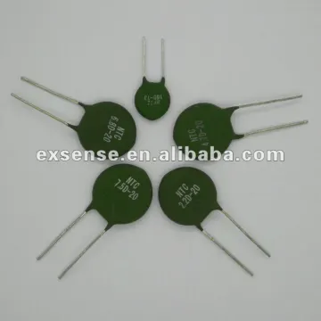 Inrush current limiting thermistors