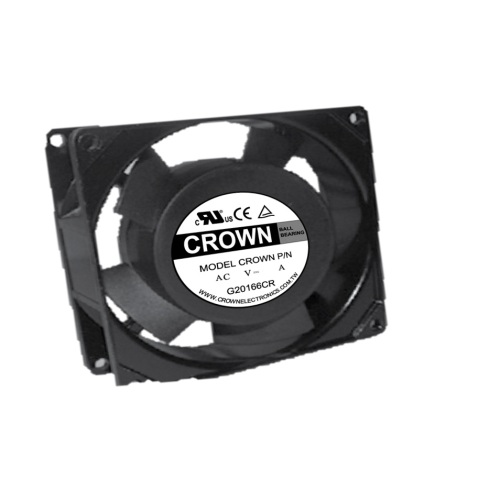 crown 0825 12v dc table fan