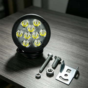 LiuHJG High Brightness 12-80v Aluminum Hjg Motorcycle Fog Light