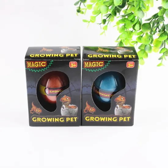 Growing monochrome dinosaue eggs