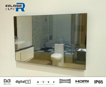 65inch Custom Design Magic Mirror LED TV,glass TV Top sales in Dubai ,Middle East distribution