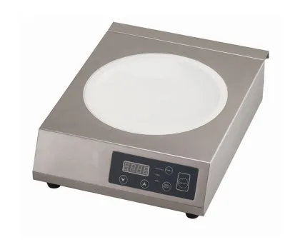 commercial induction range