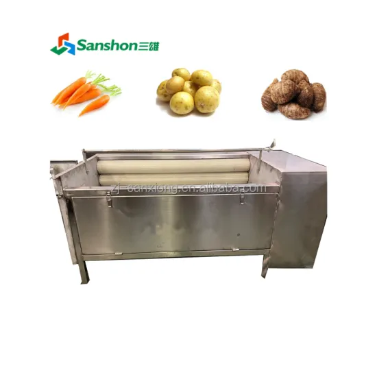Low-Price HXJ Ginger Fruit and Vegetable Washing/Peeling Machine