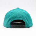 Leder Patch 5 Panel Wildleder Rand Snapback Hut