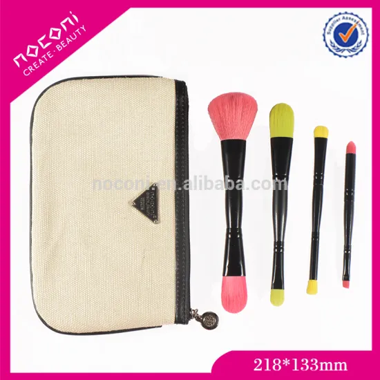 Hot sale gift set two-headed brushes private label makeup brush set