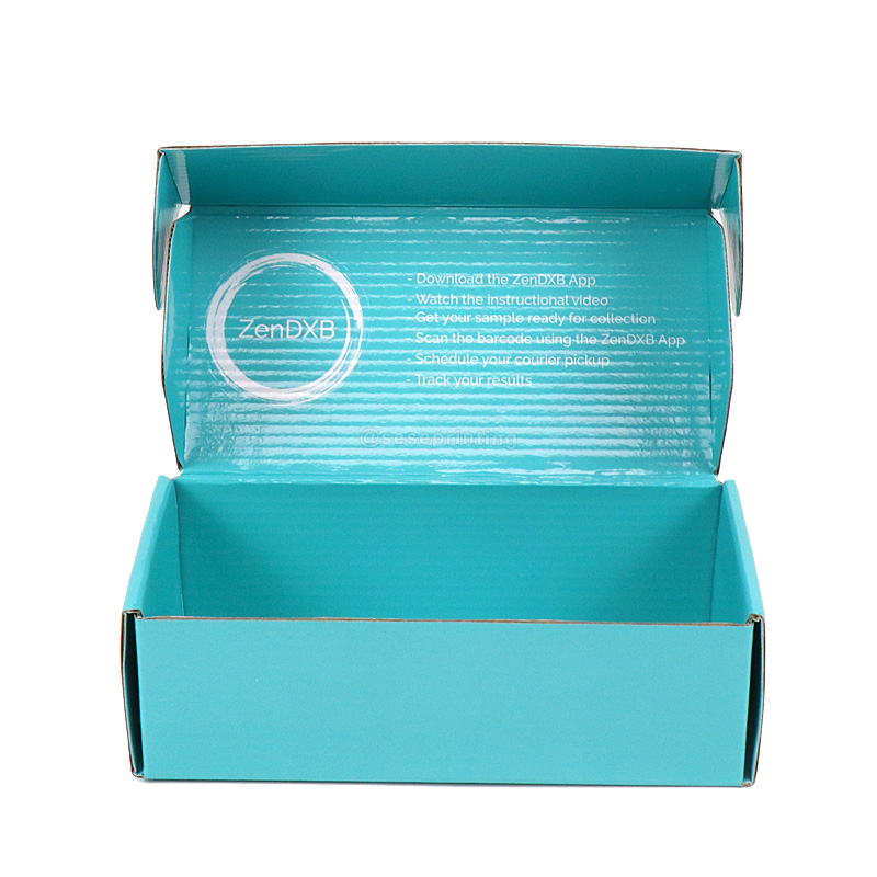 Customized logo full-color corrugated cardboard box