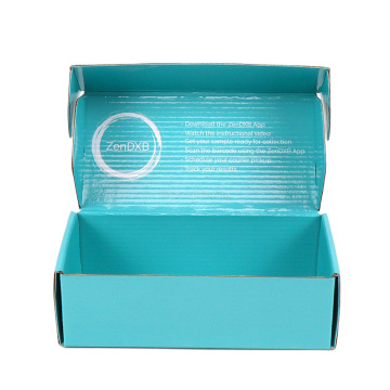 Customized logo full-color corrugated cardboard box