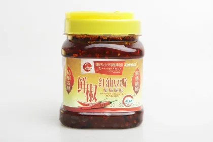 Fresh pepper Red oil bean paste 700 g