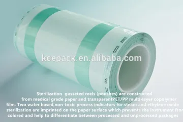 Best quality Heat-Sealing Disposable Flat/Gusseted Sterilization Reel/Roll