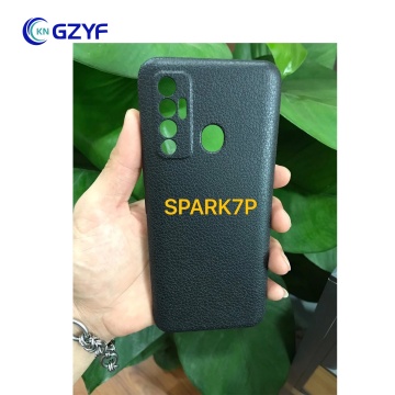 Черные силиконовые чехлы для телефонов Tecno - Spark, Camon и Air Series