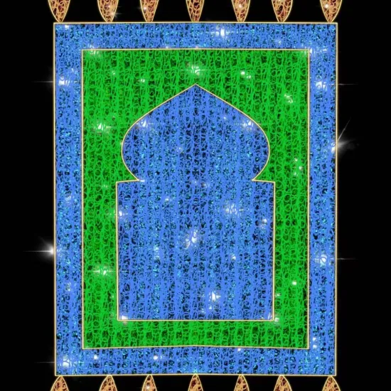 Latest Trendy Ramadan Decorations: Date Plates, Lamp, and Praying Rugs