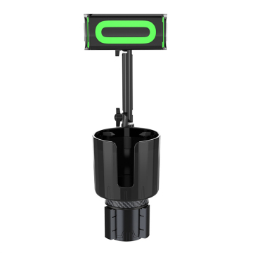 Porta del telefono cellulare Universal Car Cup: base regolabile 2 in 1 con bevande espandibili e kit interni