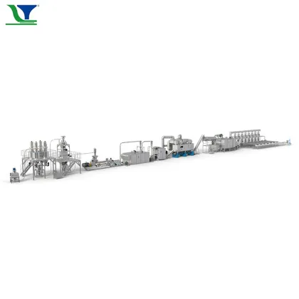 Automatic breakfast cereal extruder machine