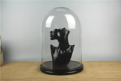ODM/OEM Glass Dome with Base - D30cm * H43cm