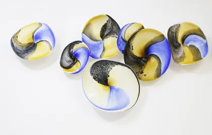 Wholesale Handmade Blown Glass Wall Art: Murano Glass Wall Decor