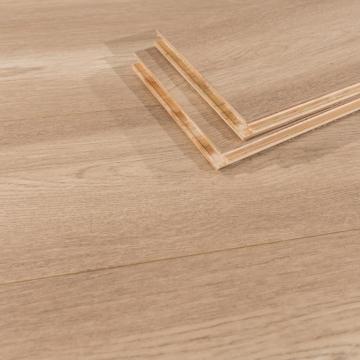 Parquet contrecollé 3 plis en chêne d&#39;ingénierie à glaçure de blé écologique