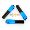 ขั้วต่อไฟเบอร์ออปติก Blue SC UPC