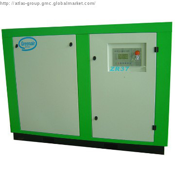 ATLAS COPCO OIL FREE SCREW COMPRESSOR ZR37 with 8bar
