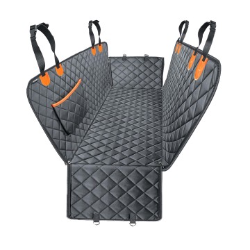 100% Waterproof Dog Pet Car Seat Cover: Durable, Nonslip, and Soft with Hammock Design